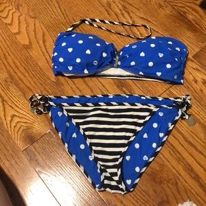 Juicy couture matching bikini set